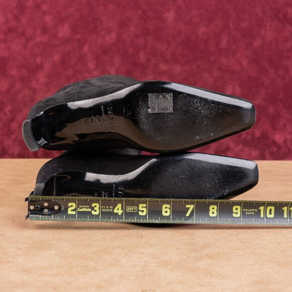 Staud Women Wally Tall Black Suede Leather Dressy Knee Boots size 6 EUR36 - Picture 5 of 10